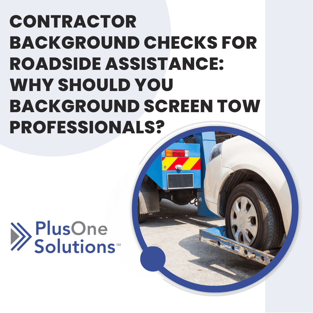 contractor background checks for roadside assistance